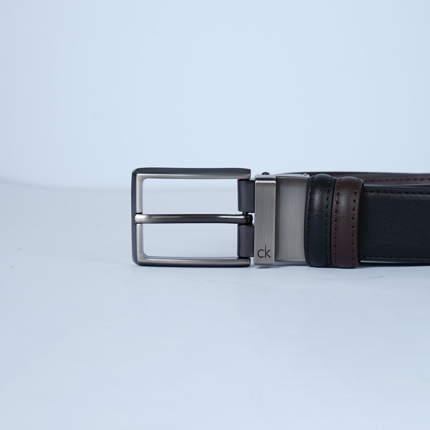 Leather Belt Calvin Klein Double Face ( Black / Brown )