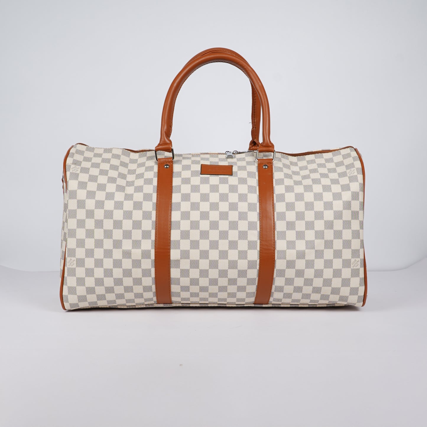 Louis Vuitton Duffle Bag ( White / Grey )