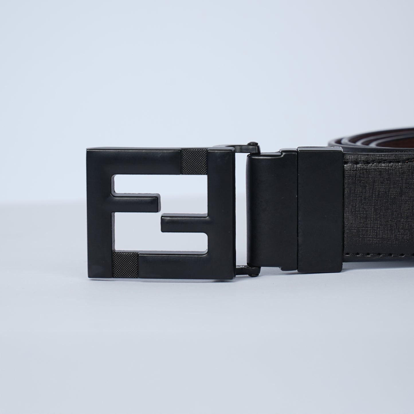Leather Belt fendi ( Black )