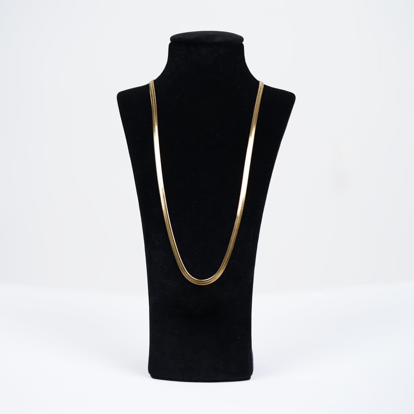 Herringbone Chain Necklace 4 mm