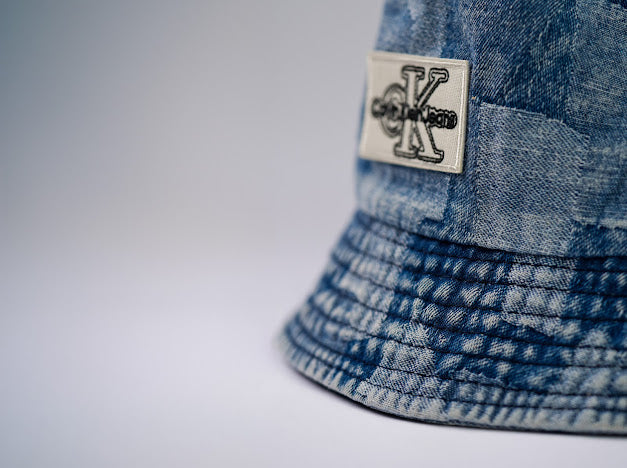 Bucket Hat Calvin Klein ( Jeans Blue )