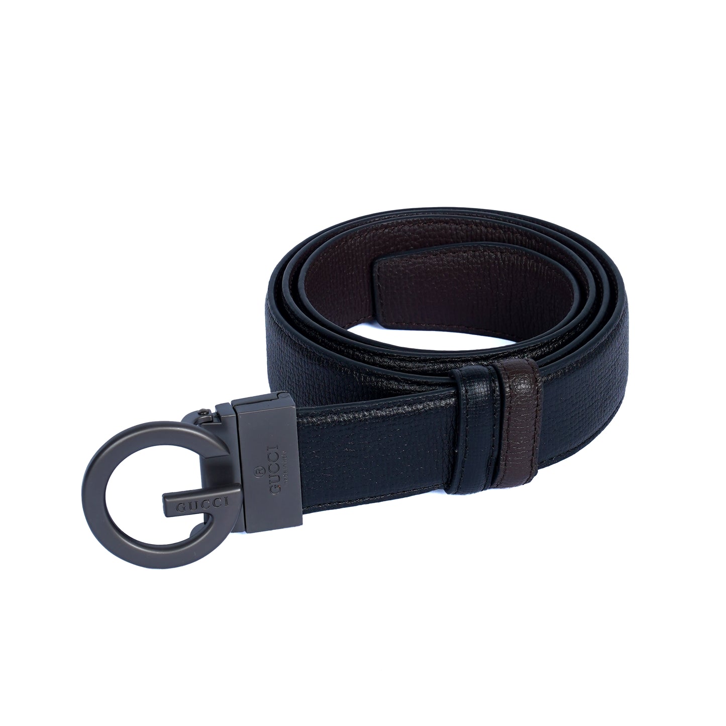 Leather Belt Gucci ( Black / Brown )