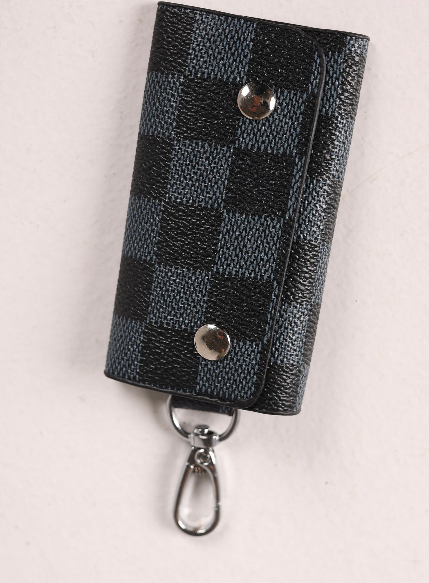 Dark Leather Key Fob