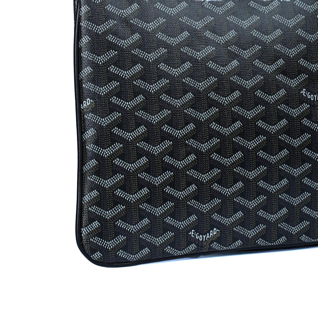 GoYard Brown Leather Clutch Bag