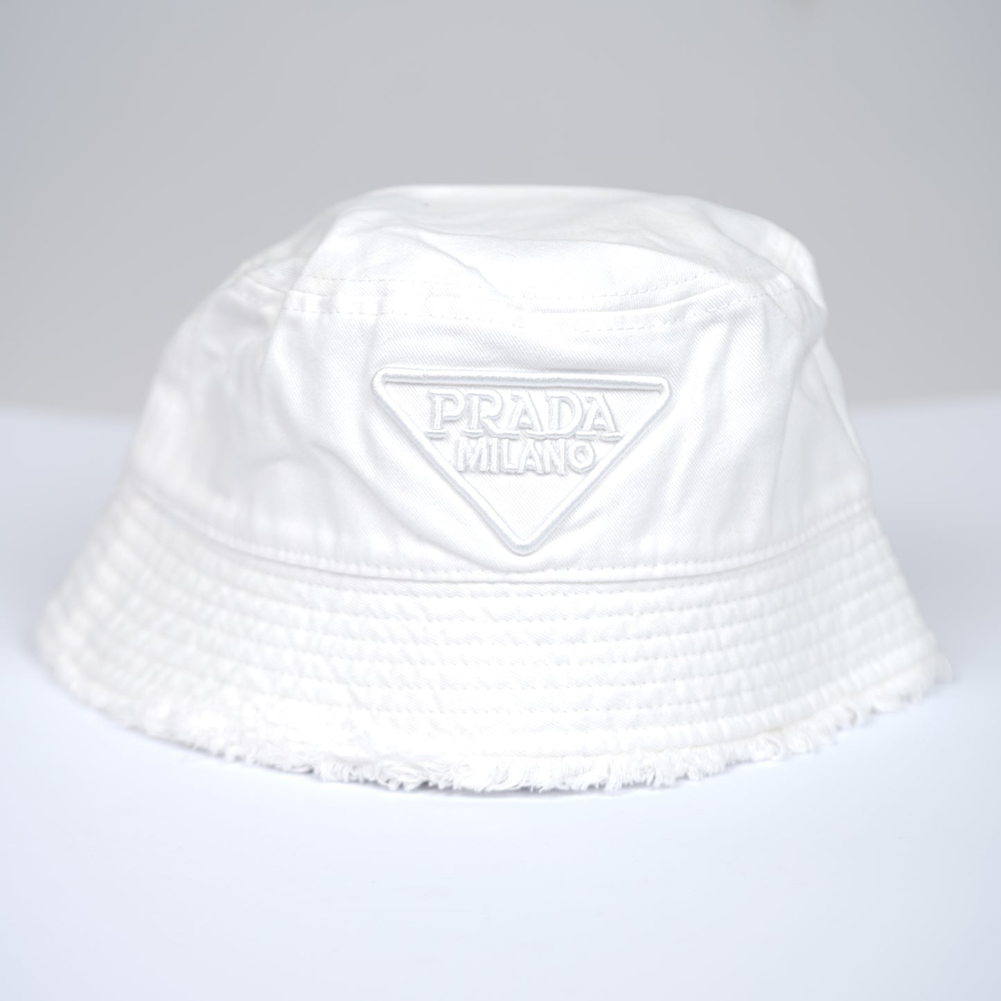 Bucket Hat Prada ( white )
