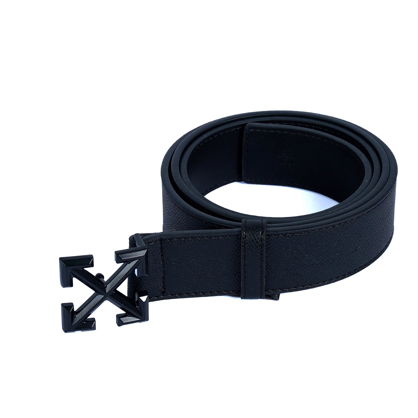 Leather Belt Off white