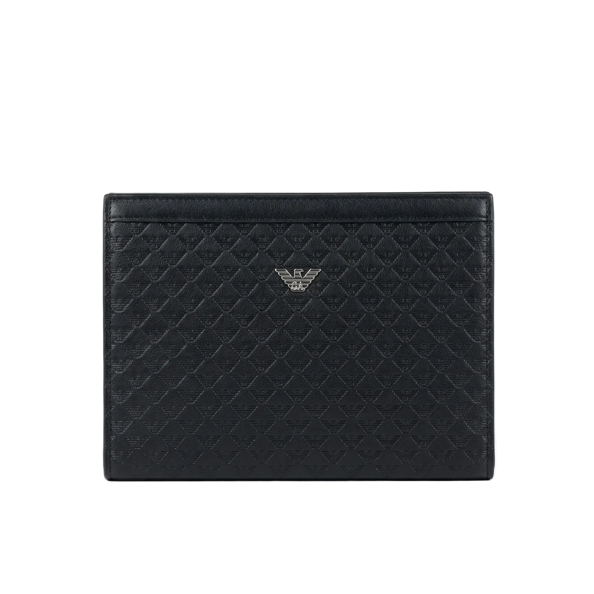 Emporio armani Leather Clutch Bag
