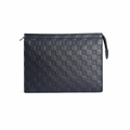 Louis Vuitton Leather Clutch Bag