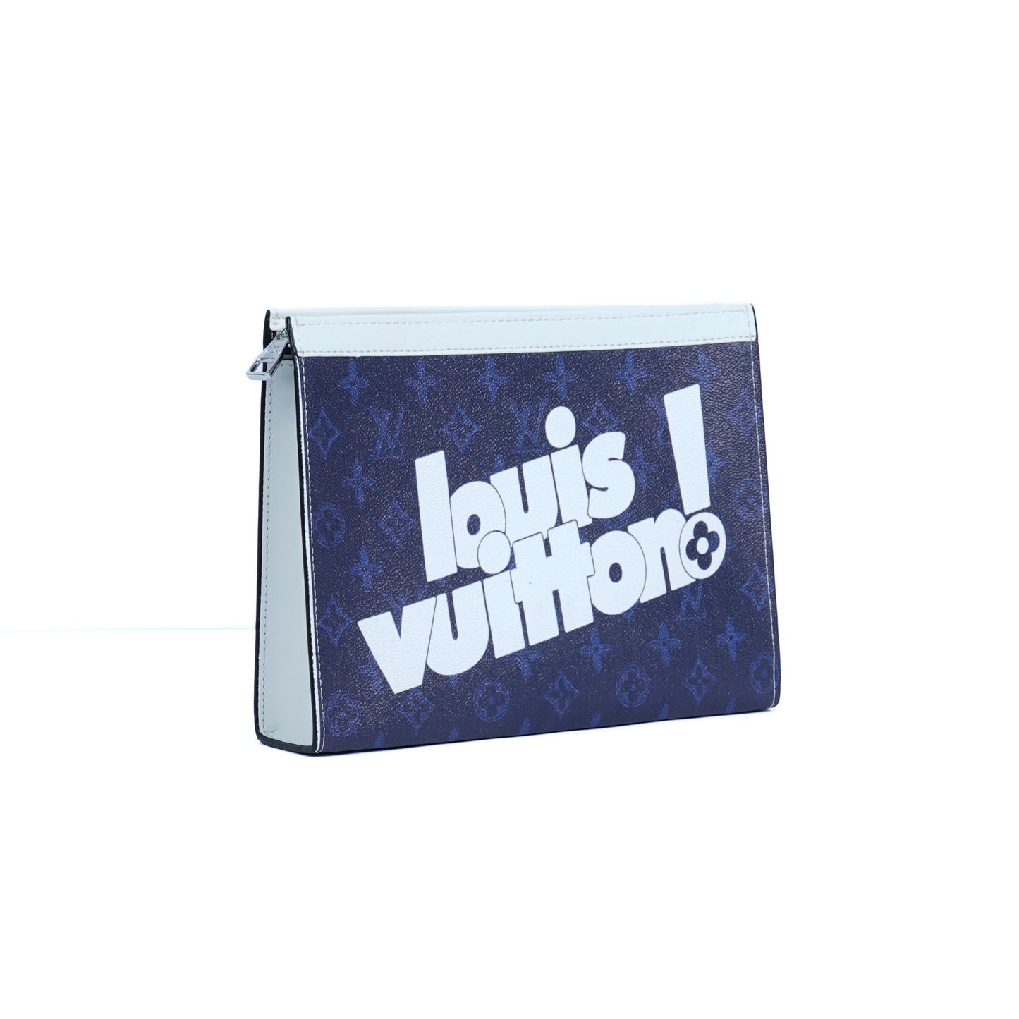 Louis Vuitton Leather Clutch Bag