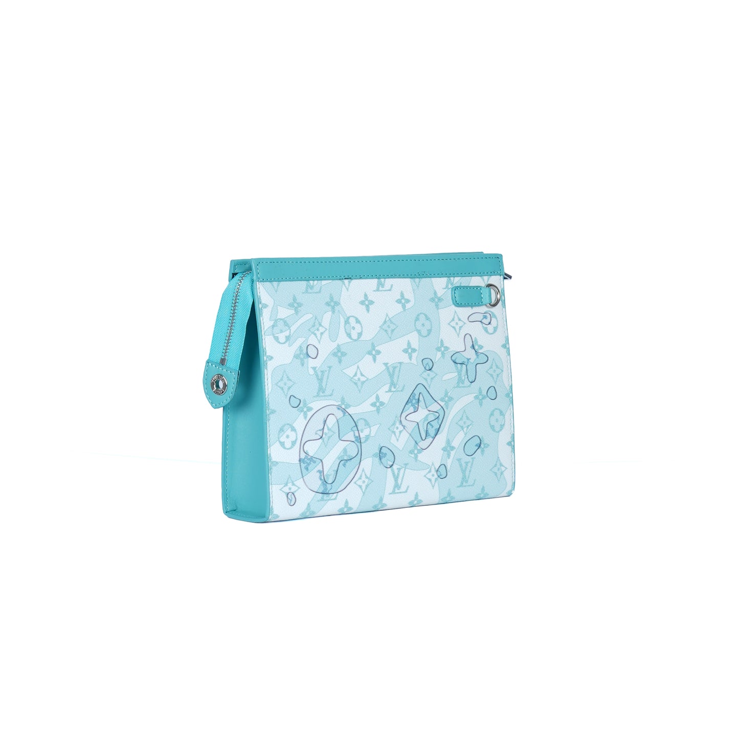 Louis Vuitton Leather Clutch Bag