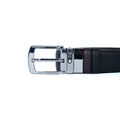 Leather Belt Mont Blank Double Face ( Black / Brown )