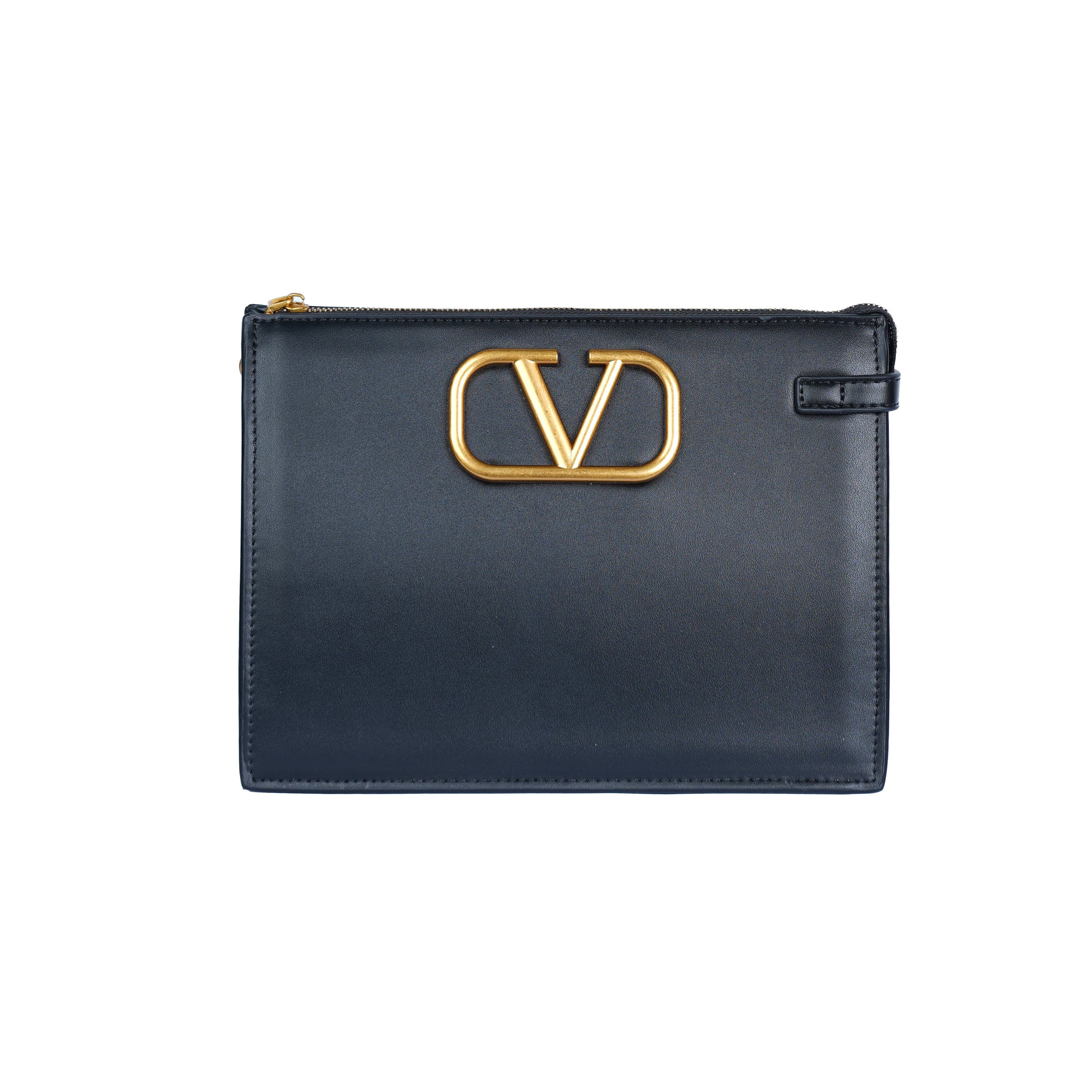 Valentino Leather Clutch Bag