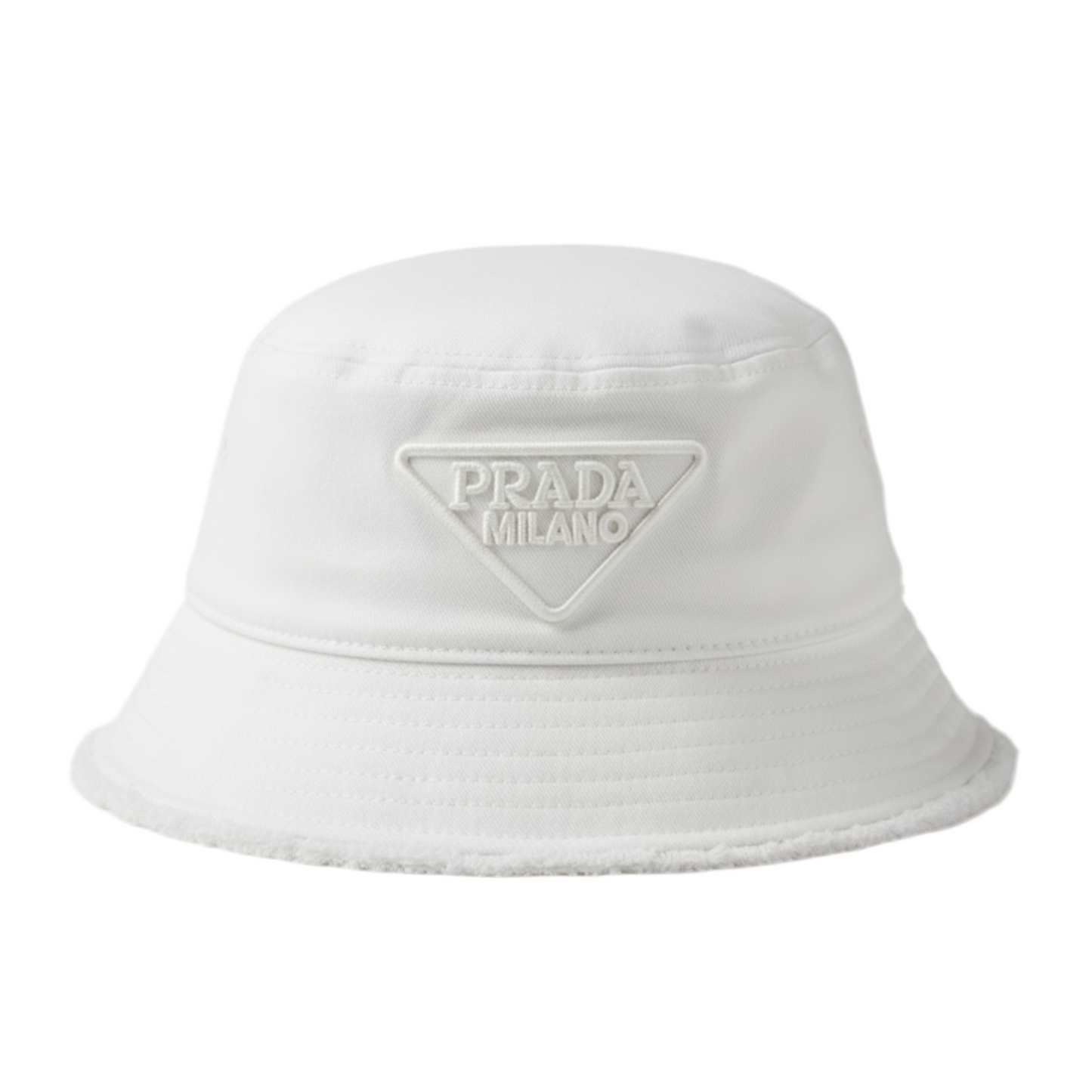 Bucket ‏Hat Prada  ( white )