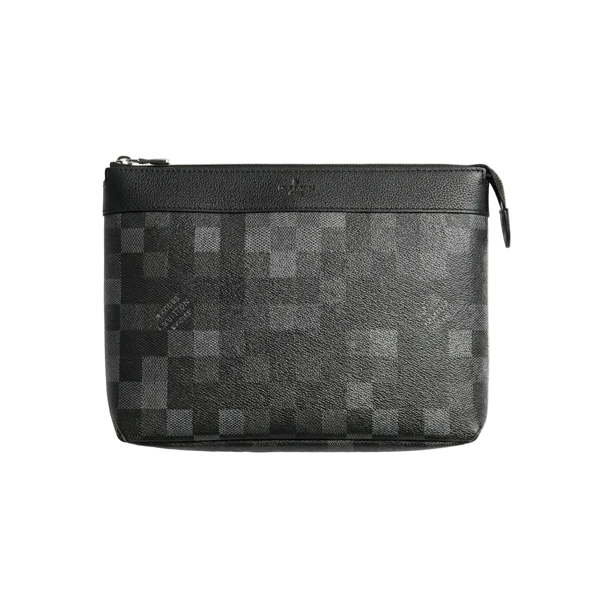 Louis Vuitton Leather Clutch Bag