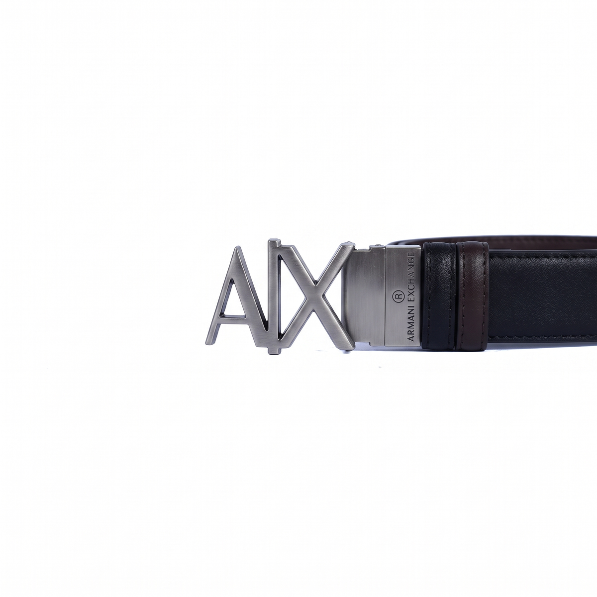 Leather Belt Armani Exchange Double Face ( Black / Brown )