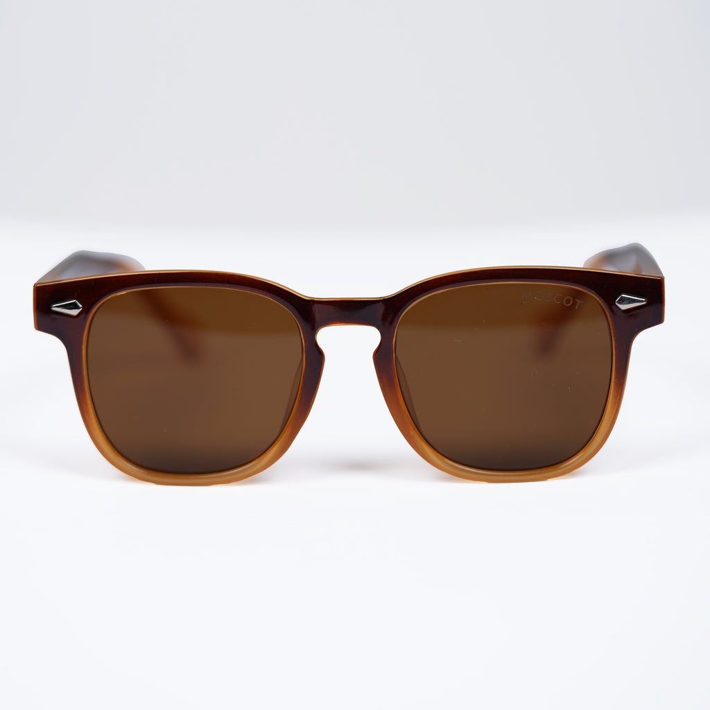 Unisex Brown Round