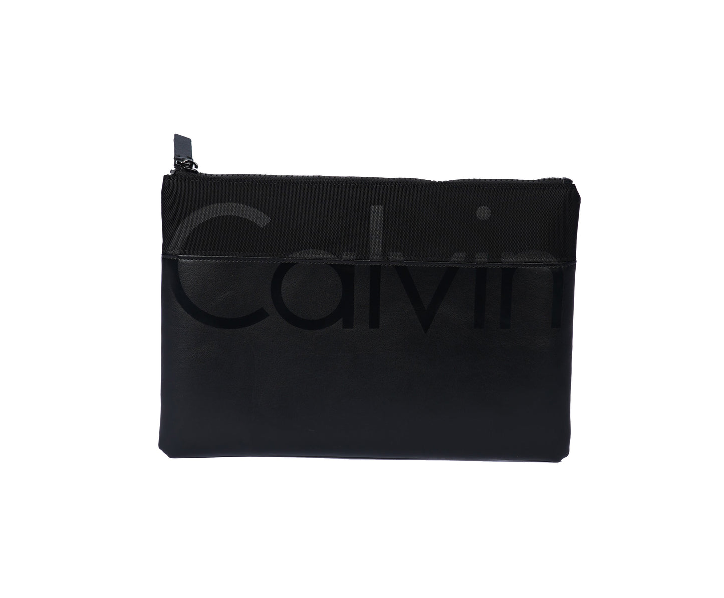 Calvin Klein Leather Clutch Bag