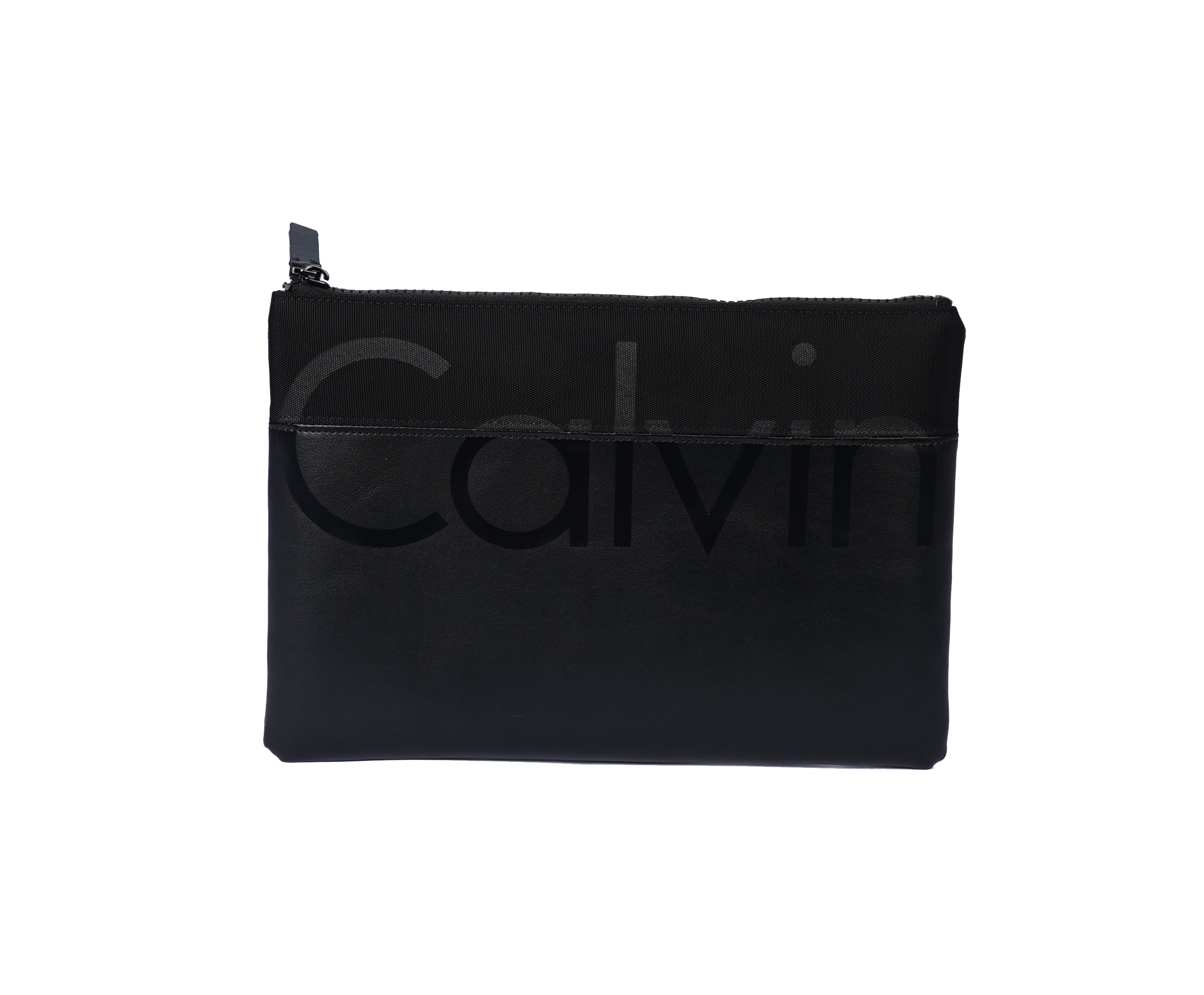 Calvin Klein Leather Clutch Bag