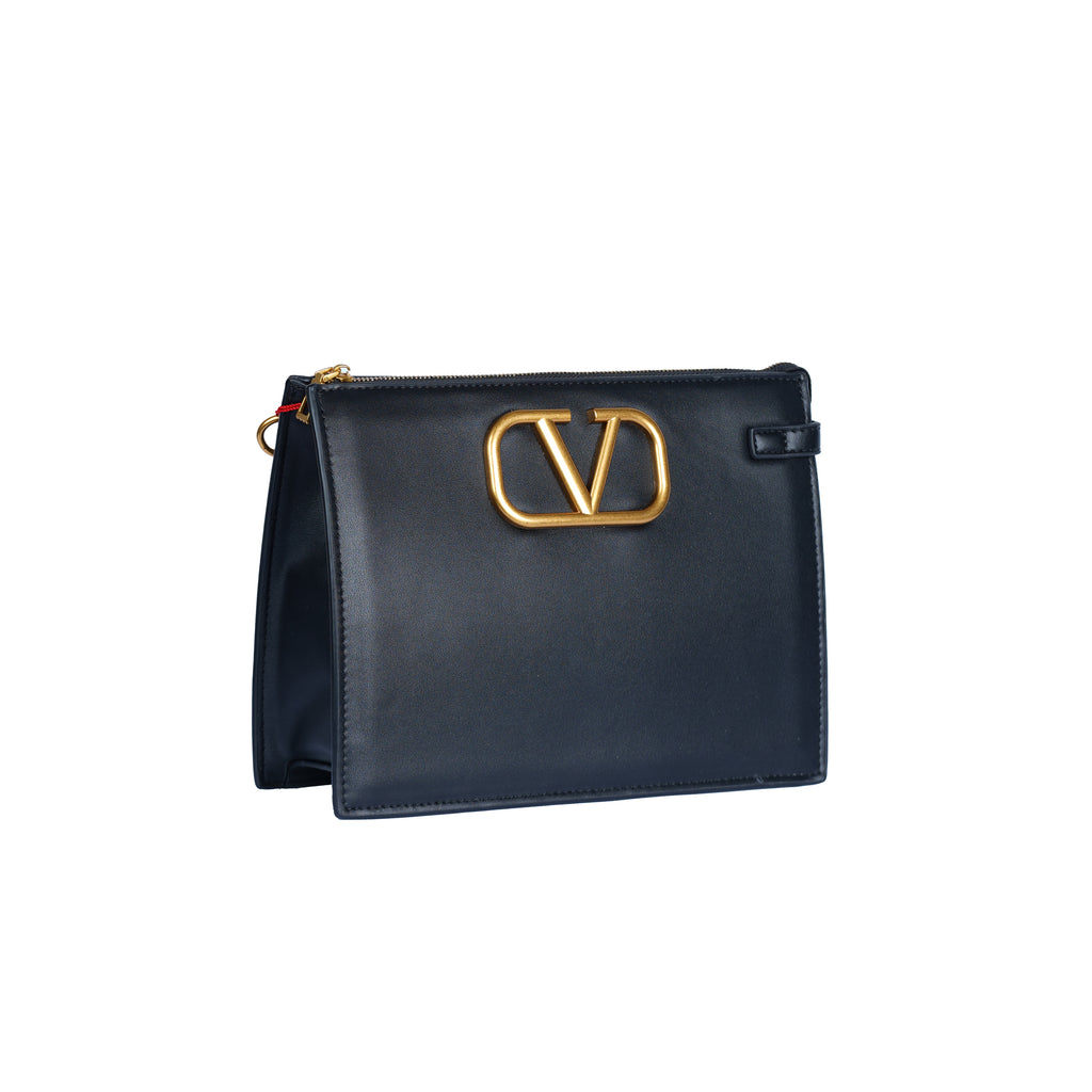 Valentino Leather Clutch Bag