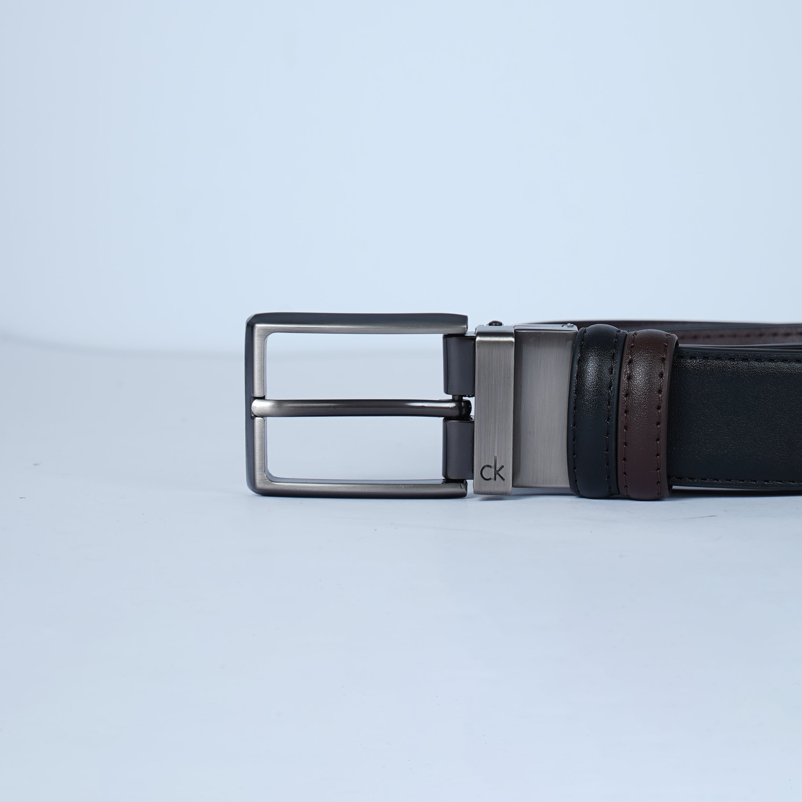 Leather Belt Calvin Klein Double Face ( Black / Brown )
