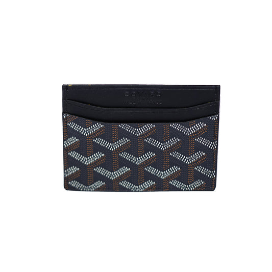 GoYard Black Leather Card Holder