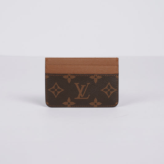 Louis Vuitton Leather
Card Holder
 (brown)