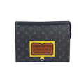 Louis Vuitton Leather Clutch Bag