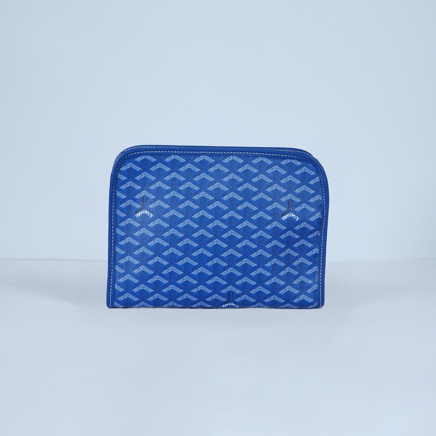 GoYard blue Leather Clutch Bag