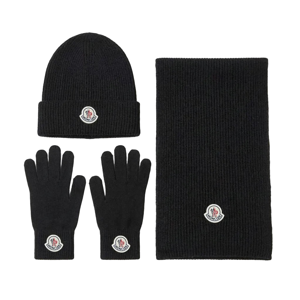 Moncler Knitted Hat & Scarf &Gloves