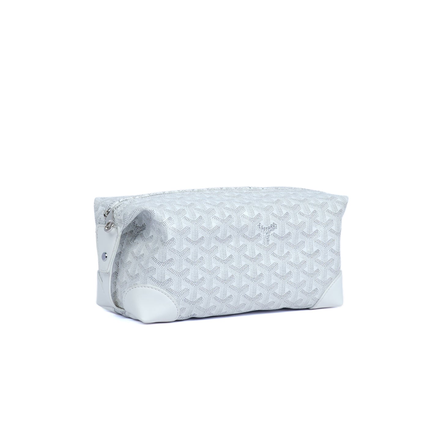 GoYard White Leather Clutch Bag