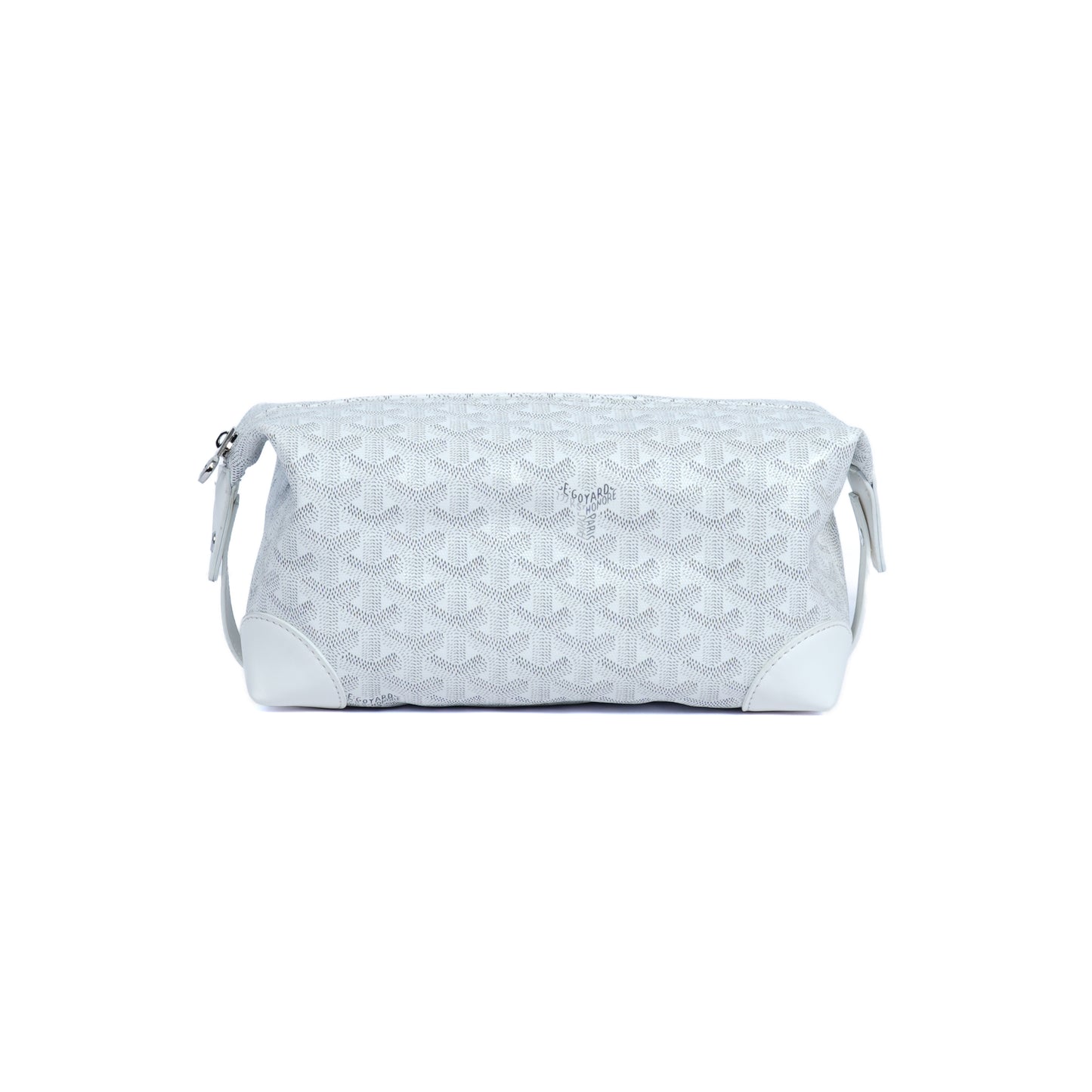 GoYard White Leather Clutch Bag