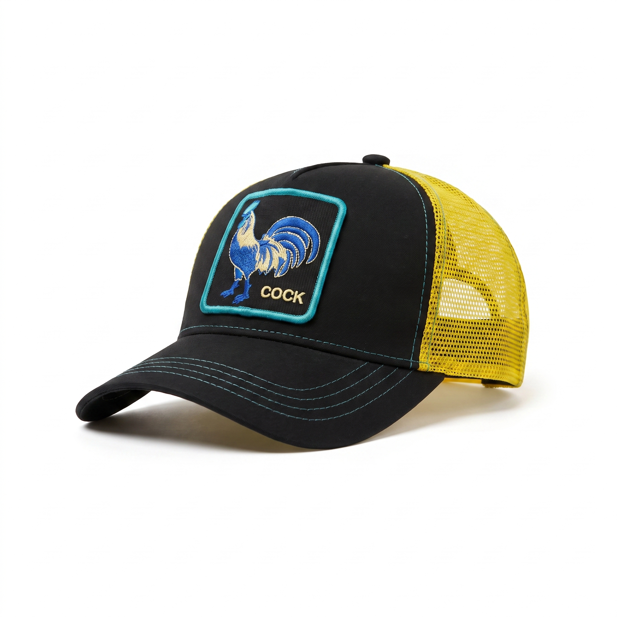 Unisex Mesh Cap with Cock Patch