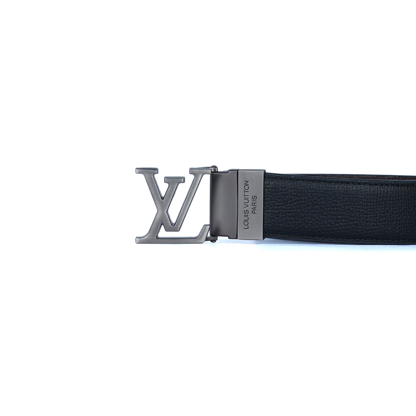 Leather Belt Louis Vuitton  Double  Face ( Black / Brown )