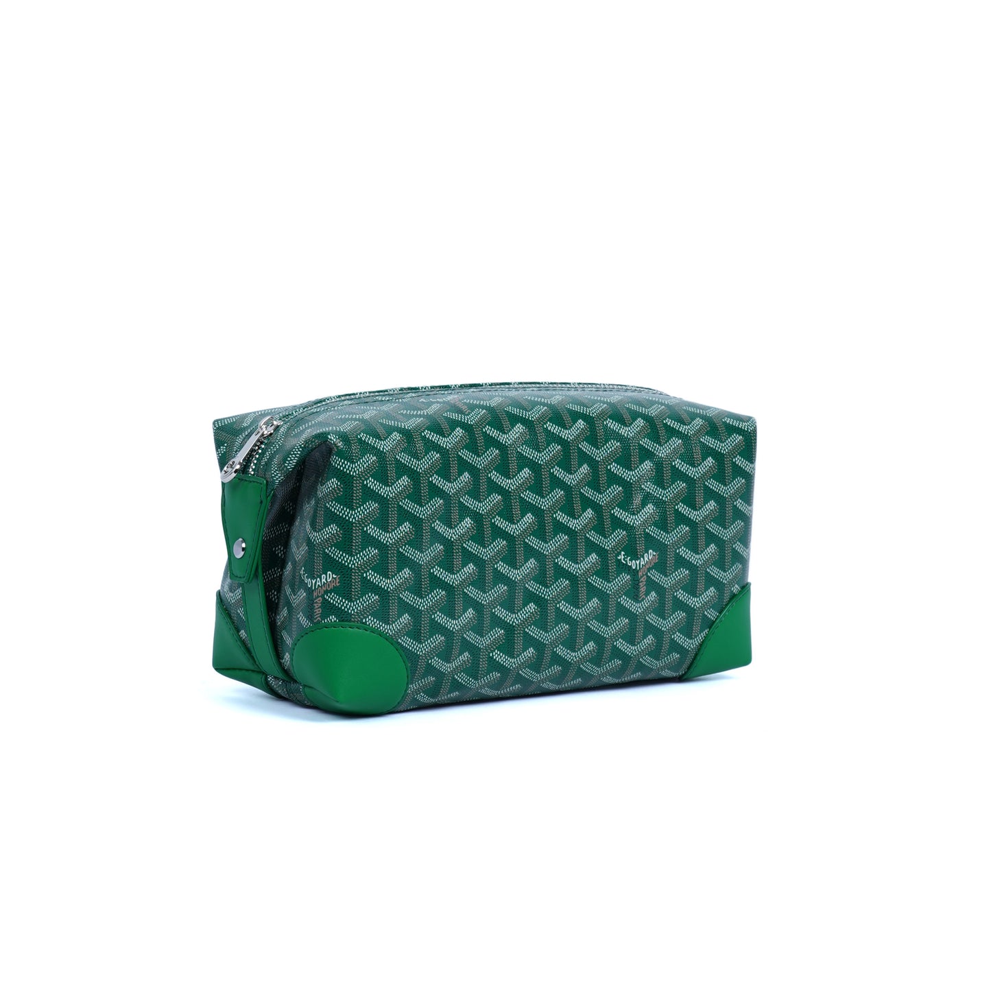 GoYard Green Leather Clutch Bag
