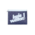 Louis Vuitton Leather Clutch Bag