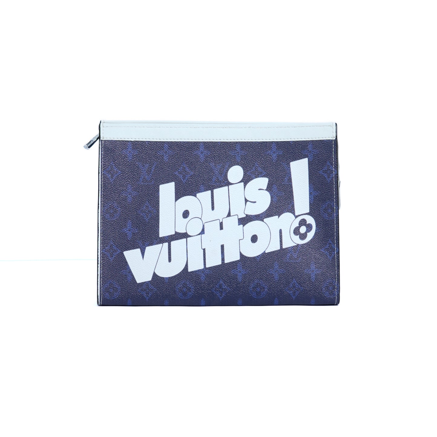 Louis Vuitton Leather Clutch Bag