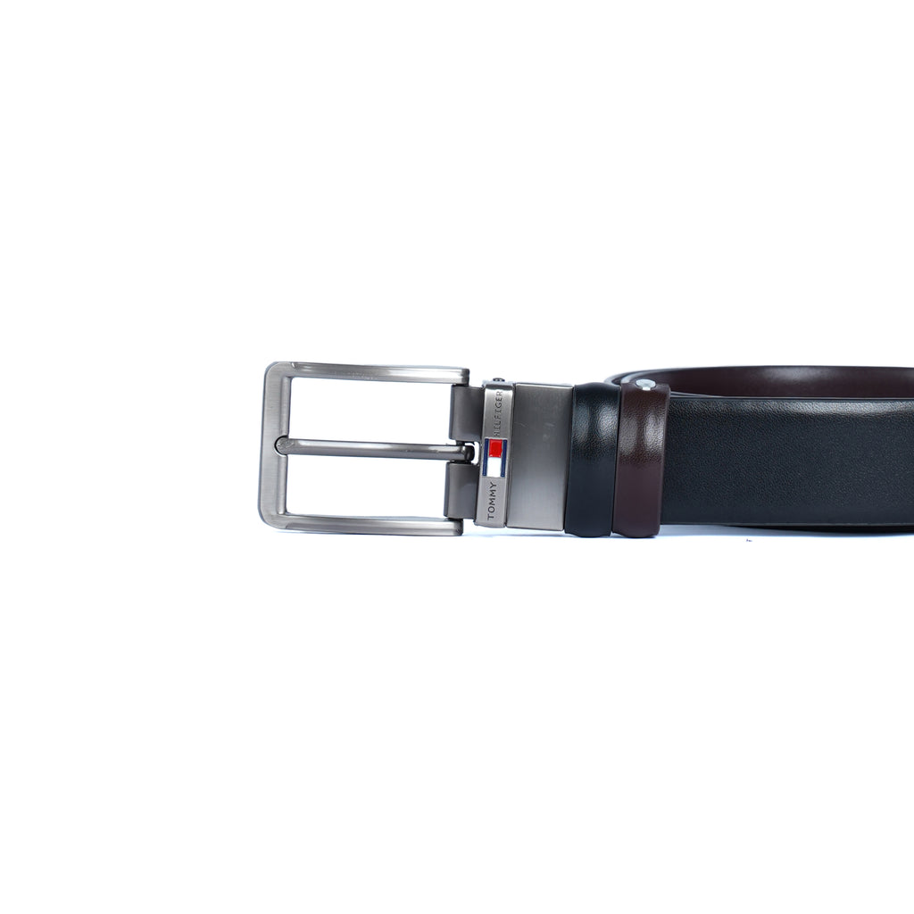 Leather Belt Tommy Hilfiger Double Face ( Black / Brown )