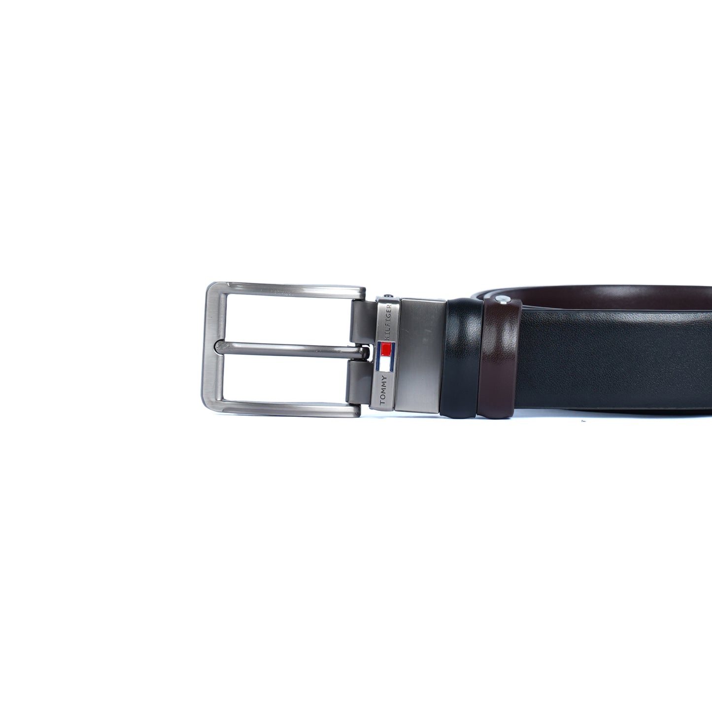 Leather Belt Tommy Hilfiger Double Face ( Black / Brown )