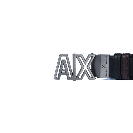 Leather Belt Armani Exchange Double Face ( Black / Brown )
