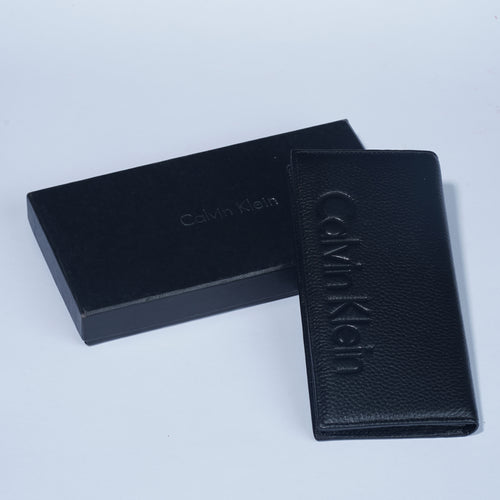Calvin Klein Lather Passport Wallet