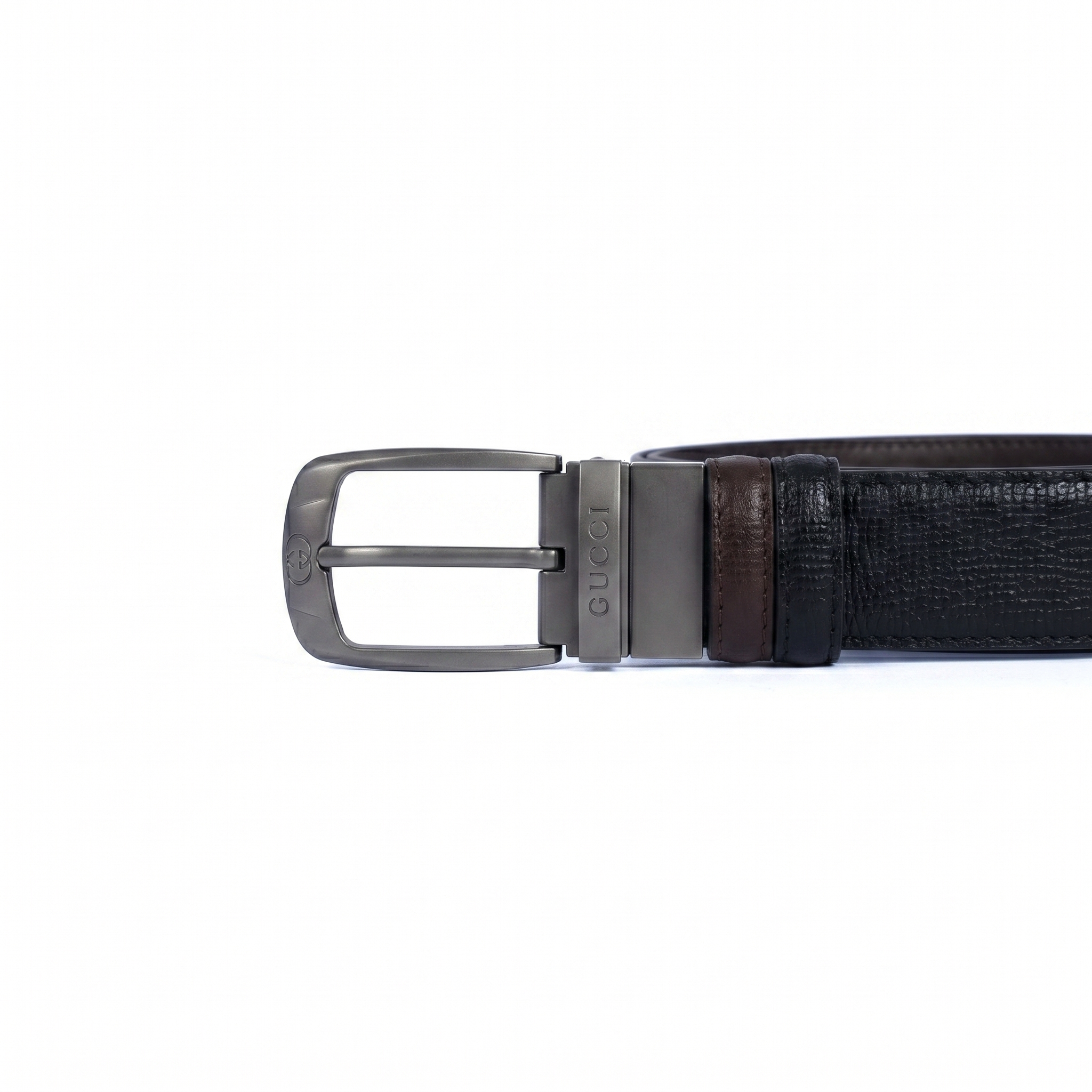 Leather Belt Gucci ( Black / Brown )