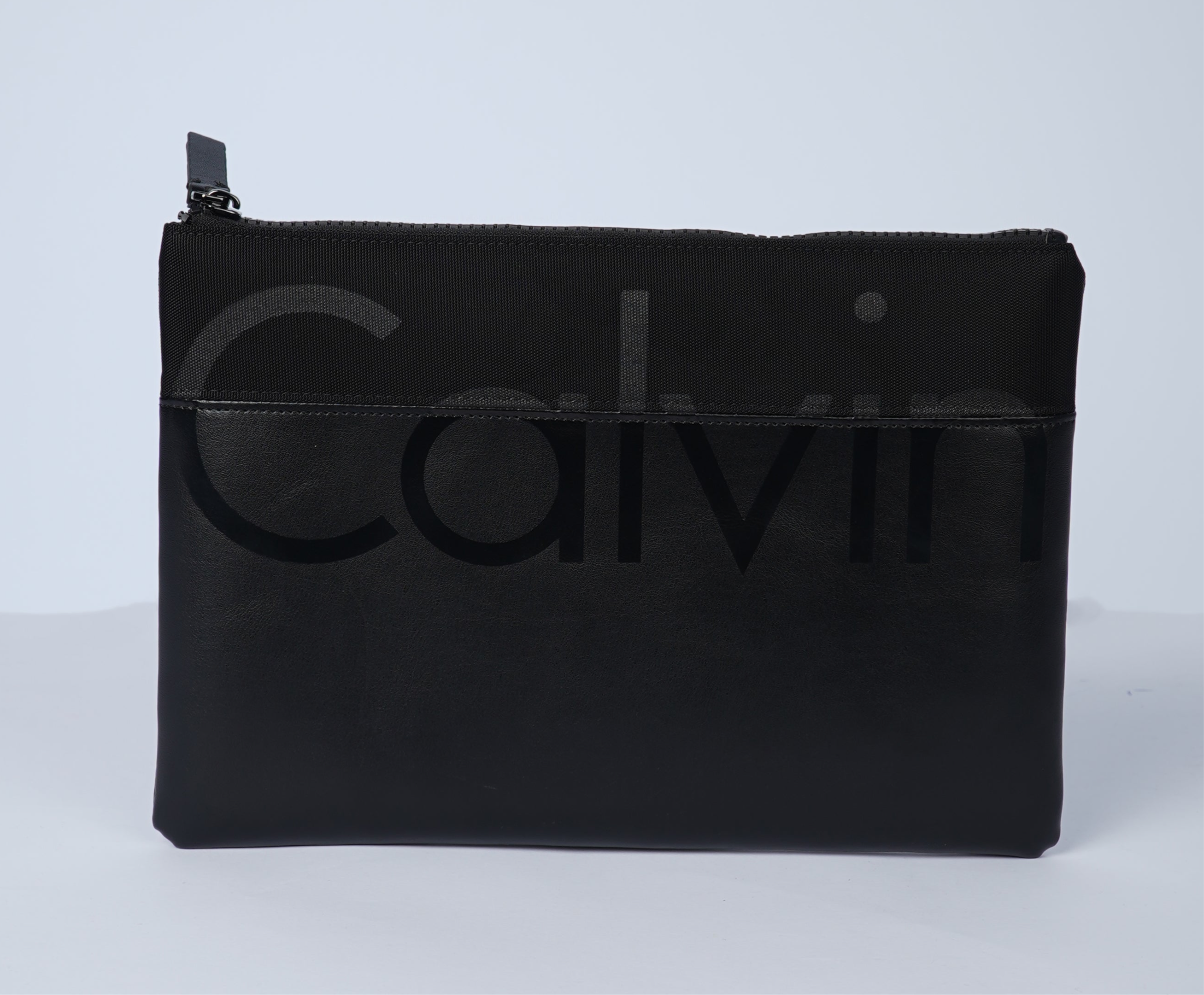 Calvin Klein Leather Clutch Bag