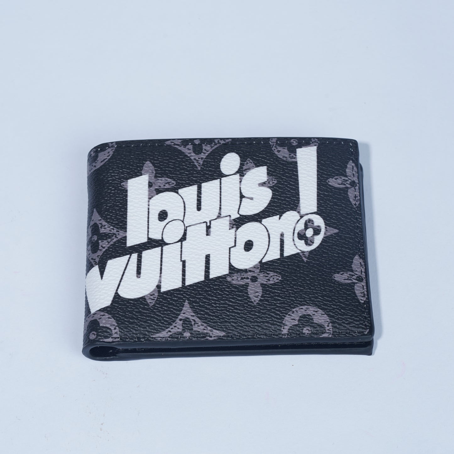 Louis Vuitton Leather Wallet ( Black )
