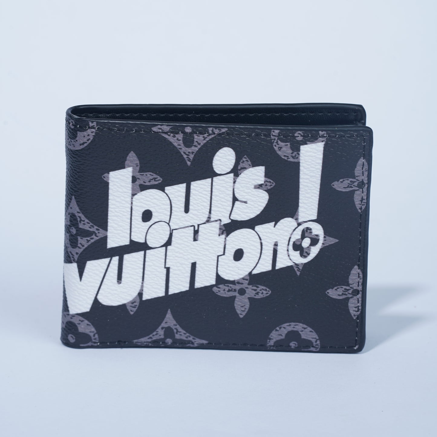 Louis Vuitton Leather Wallet ( Black )
