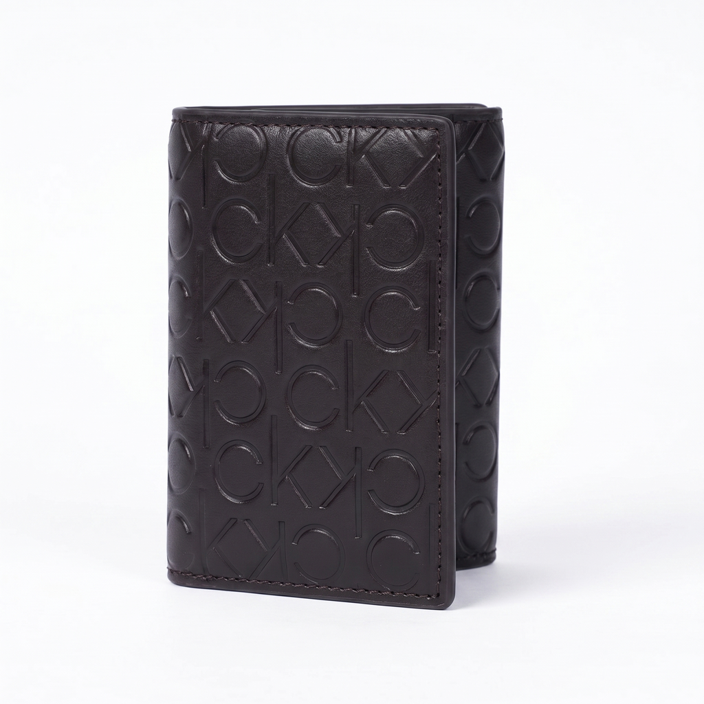 Calvin Klein Leather Wallet ( Brown )