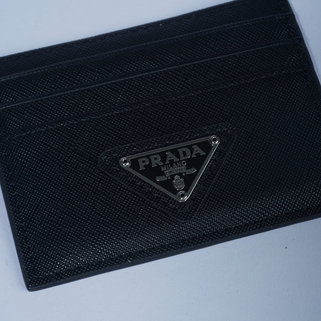 Prada Leather Card Holder