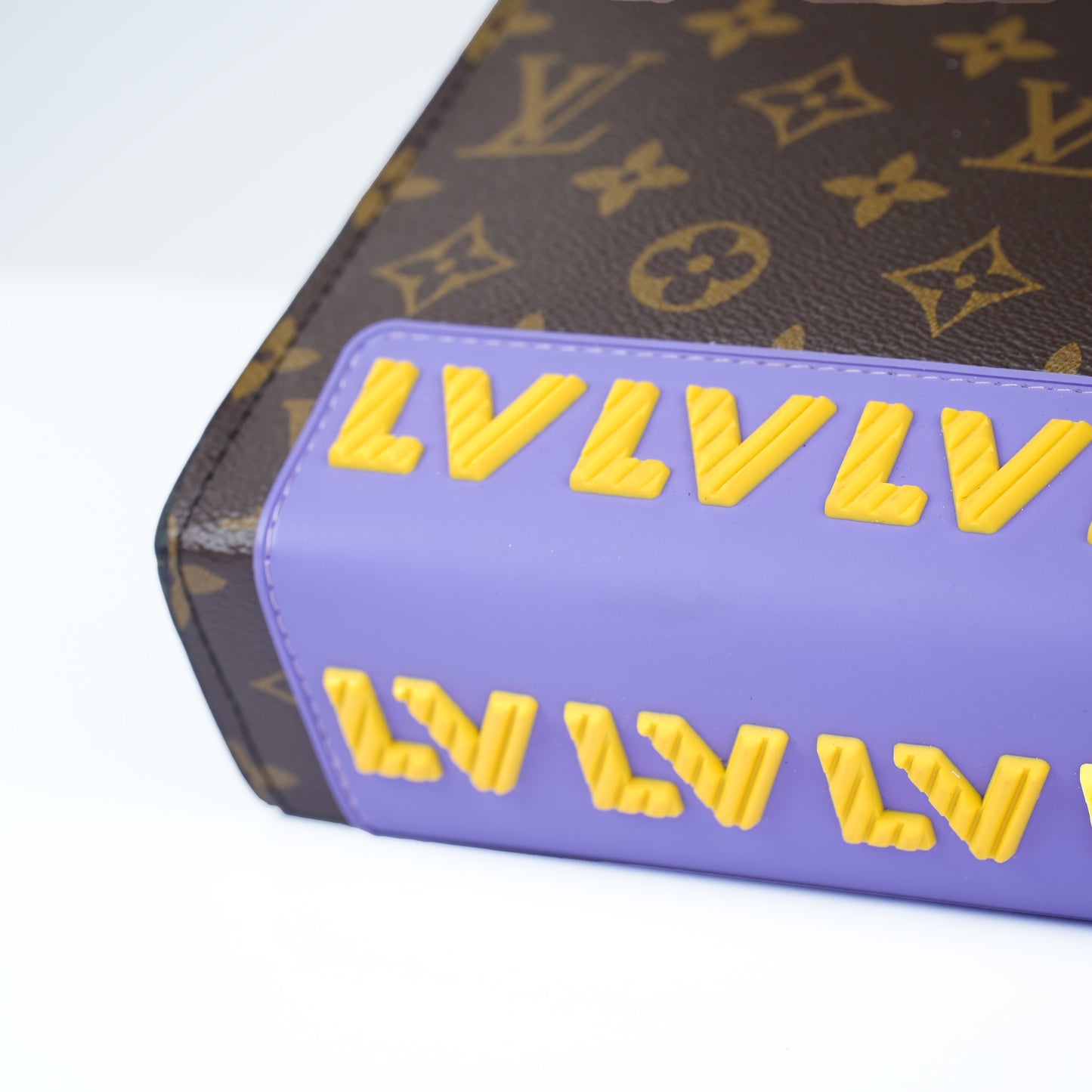 Louis Vuitton Leather Clutch Bag