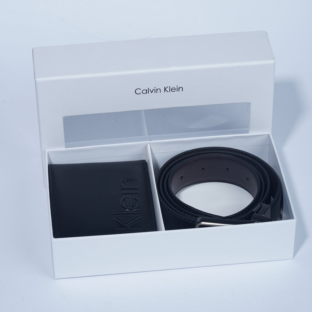 Black Wallet & Belt Pack ( Calvin Klein )
