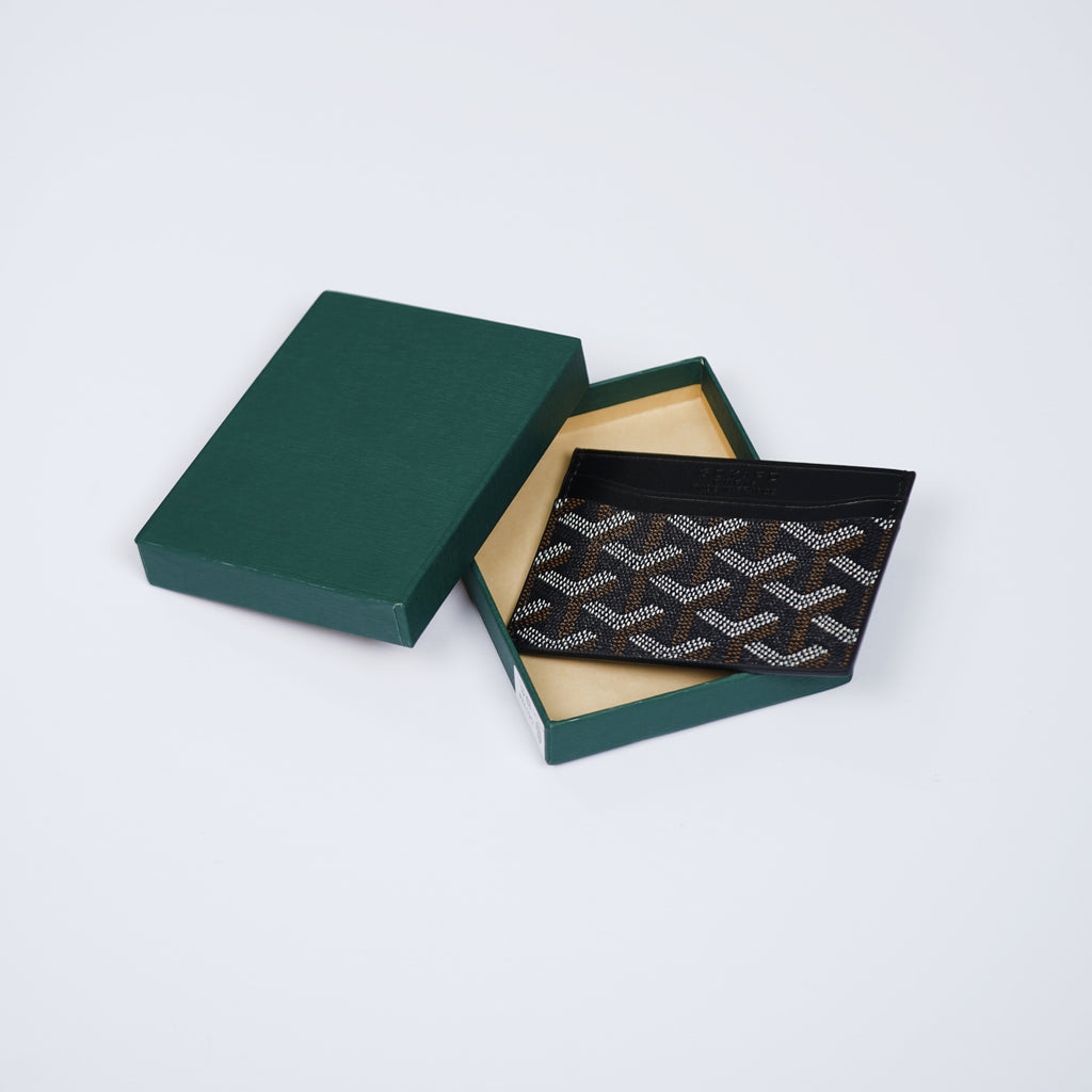 GoYard Black Leather Card Holder