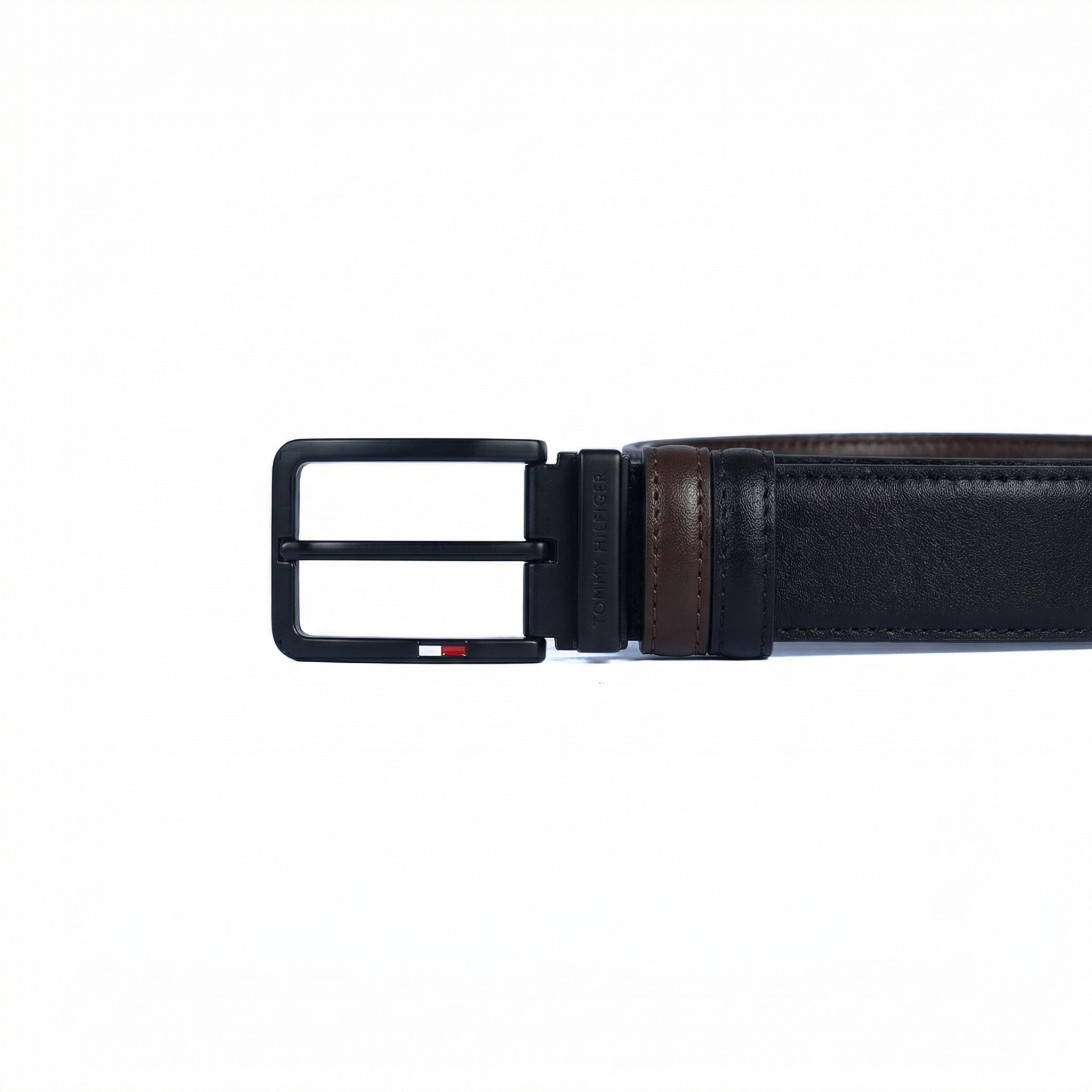 Leather Belt Tommy Hilfiger Double Face ( Black / Brown )